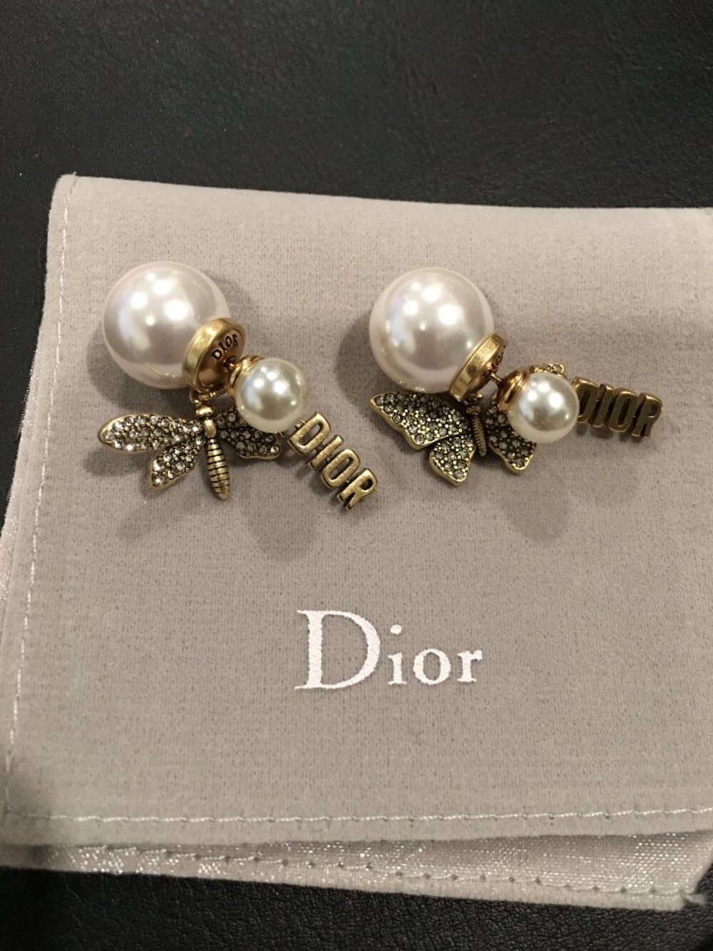 Asymmetrical Dior Tribales Earrings